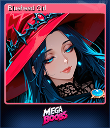 Series 1 - Card 4 of 5 - Bluehead Girl