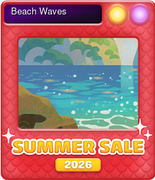 Series 1 - Card 1 of 10 - Beach Waves