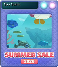 Series 1 - Card 8 of 10 - Sea Swim