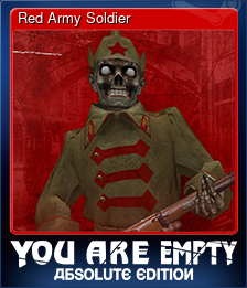 Series 1 - Card 2 of 7 - Red Army Soldier
