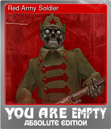 Series 1 - Card 2 of 7 - Red Army Soldier