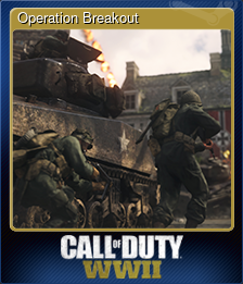 Series 1 - Card 3 of 11 - Operation Breakout