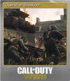 Series 1 - Card 3 of 11 - Operation Breakout