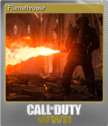 Series 1 - Card 10 of 11 - Flamethrower