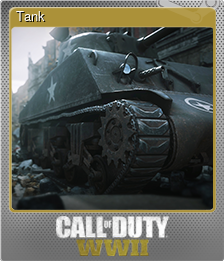 Series 1 - Card 11 of 11 - Tank