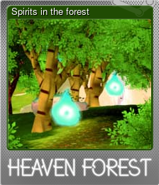 Series 1 - Card 5 of 15 - Spirits in the forest