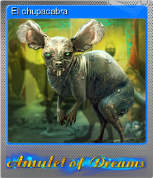 Series 1 - Card 1 of 5 - El chupacabra