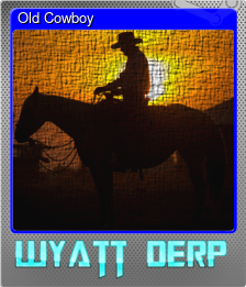 Series 1 - Card 3 of 5 - Old Cowboy