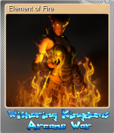 Series 1 - Card 2 of 5 - Element of Fire