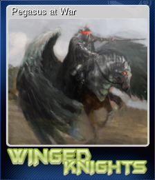 Series 1 - Card 3 of 5 - Pegasus at War