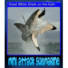 Great White Shark on the hunt