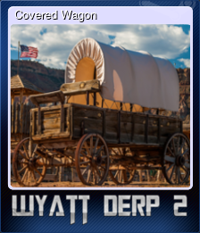 Series 1 - Card 2 of 5 - Covered Wagon
