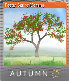Series 1 - Card 1 of 5 - Foggy Spring Morning
