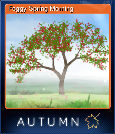 Series 1 - Card 1 of 5 - Foggy Spring Morning