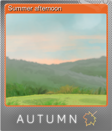 Series 1 - Card 2 of 5 - Summer afternoon