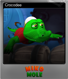 Series 1 - Card 6 of 6 - Crocodee