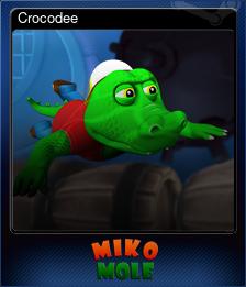 Series 1 - Card 6 of 6 - Crocodee