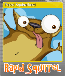 Series 1 - Card 1 of 5 - Rapid Squirrelkard