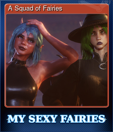 Series 1 - Card 5 of 5 - A Squad of Fairies
