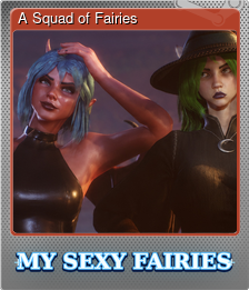 Series 1 - Card 5 of 5 - A Squad of Fairies