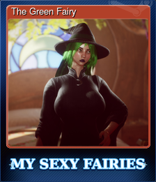 Series 1 - Card 4 of 5 - The Green Fairy
