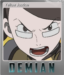 Series 1 - Card 3 of 5 - Yellow Justice