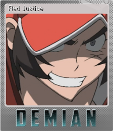 Series 1 - Card 4 of 5 - Red Justice