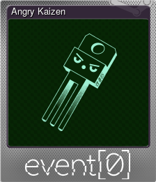 Series 1 - Card 1 of 7 - Angry Kaizen