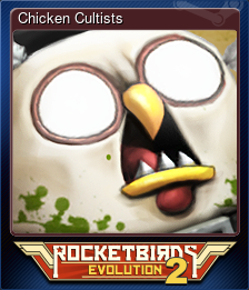 Series 1 - Card 4 of 5 - Chicken Cultists