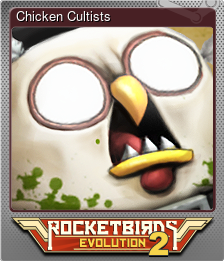 Series 1 - Card 4 of 5 - Chicken Cultists