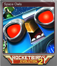 Series 1 - Card 5 of 5 - Space Owls