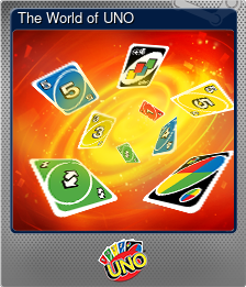Series 1 - Card 4 of 5 - The World of UNO