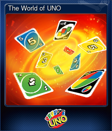 Series 1 - Card 4 of 5 - The World of UNO