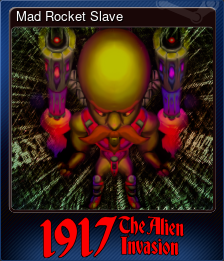 Series 1 - Card 2 of 5 - Mad Rocket Slave
