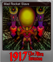 Series 1 - Card 2 of 5 - Mad Rocket Slave