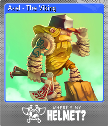 Series 1 - Card 1 of 5 - Axel - The Viking