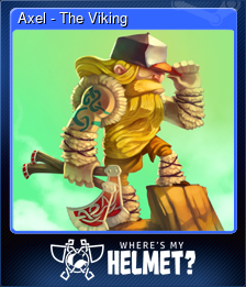 Series 1 - Card 1 of 5 - Axel - The Viking