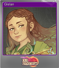 Series 1 - Card 3 of 7 - Gislan