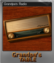 Series 1 - Card 1 of 10 - Grandpa's Radio