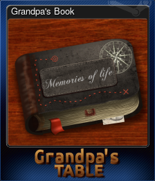 Series 1 - Card 6 of 10 - Grandpa's Book