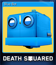 Series 1 - Card 4 of 6 - Blue Bot