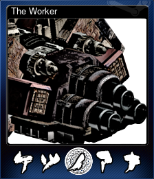 Series 1 - Card 6 of 6 - The Worker