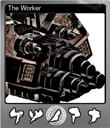 Series 1 - Card 6 of 6 - The Worker