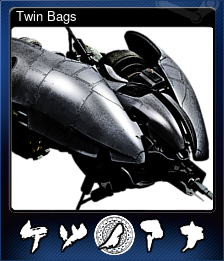 Series 1 - Card 4 of 6 - Twin Bags