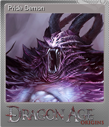 Series 1 - Card 5 of 8 - Pride Demon