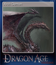 Series 1 - Card 1 of 8 - Arch Demon