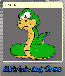 Series 1 - Card 2 of 6 - Snake