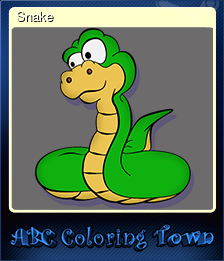 Series 1 - Card 2 of 6 - Snake
