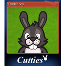 Rabbit boy