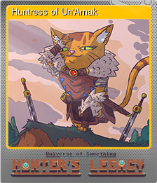 Series 1 - Card 5 of 6 - Huntress of Un'Amak